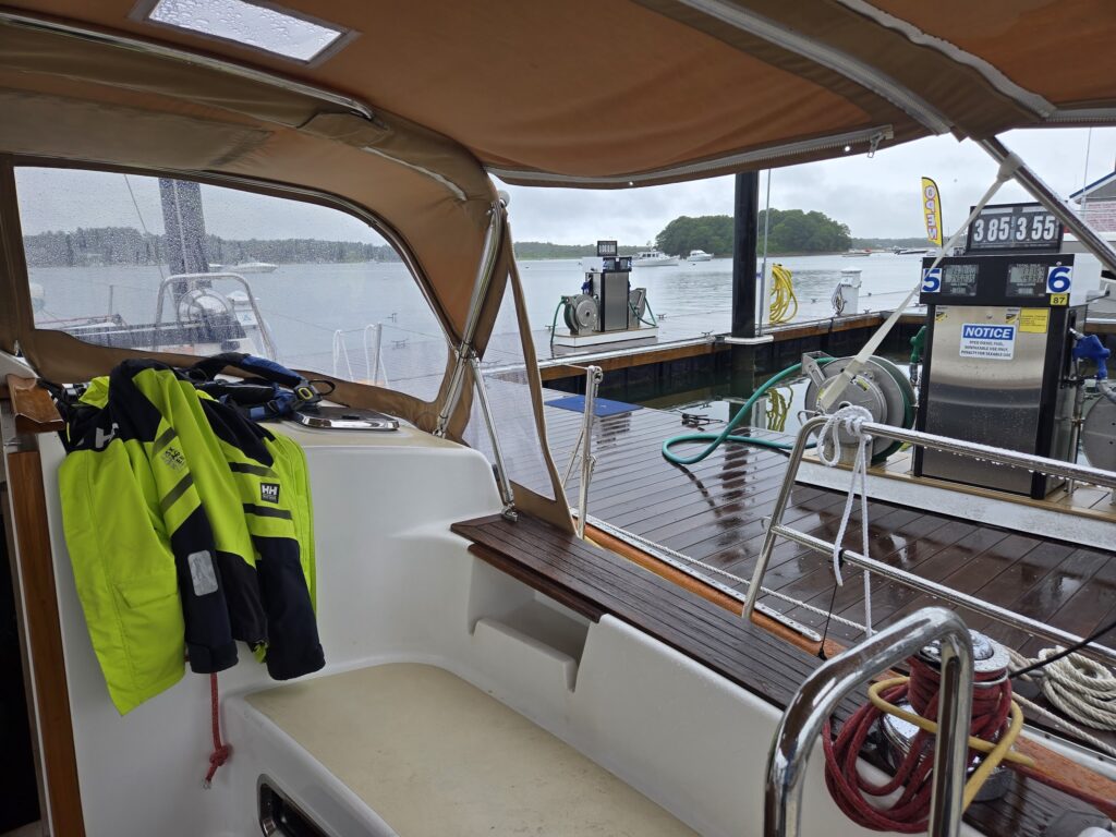 arrived face dock onset