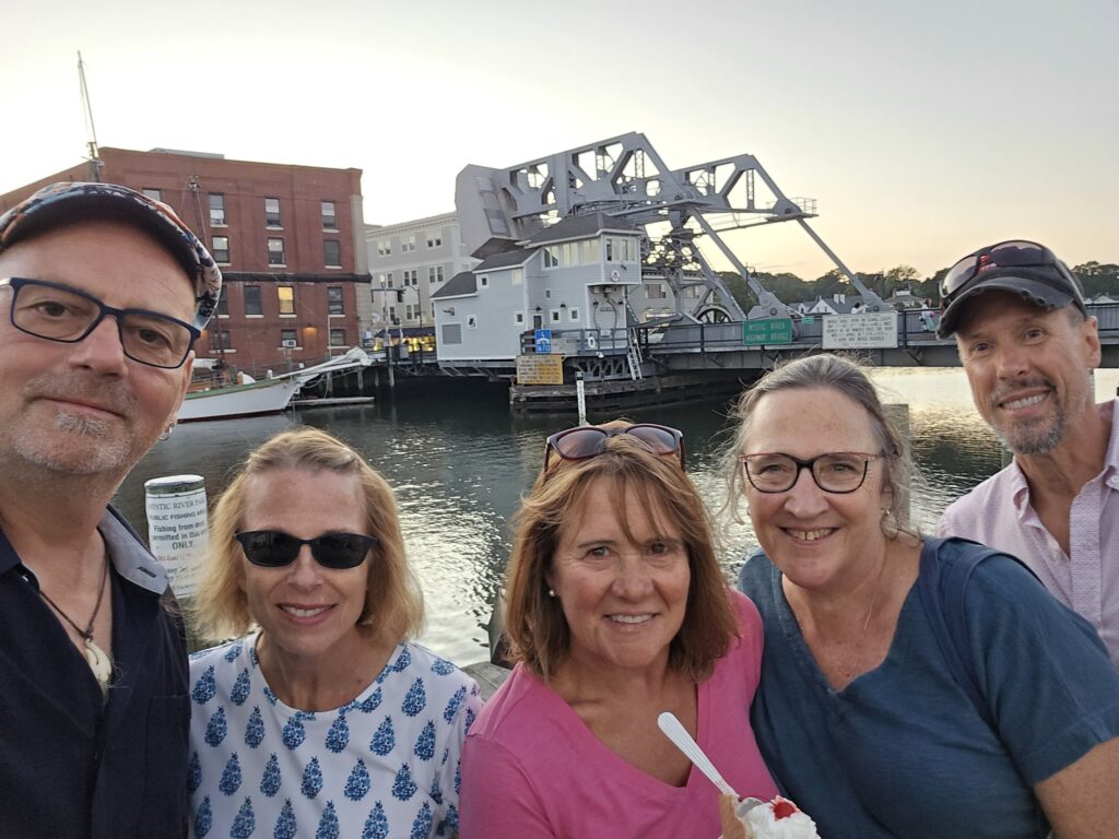 mystic ct friends visit
