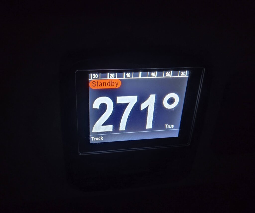 autopilot heading display