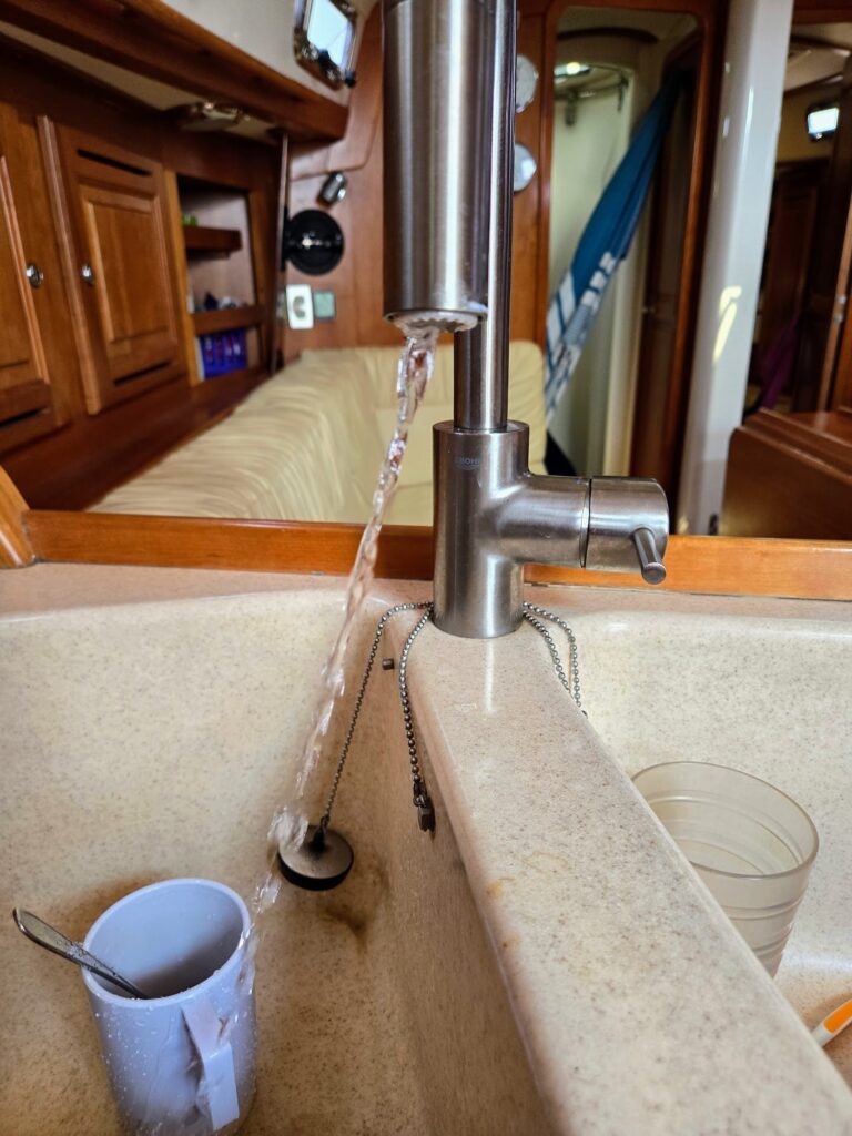 sailboat heeling