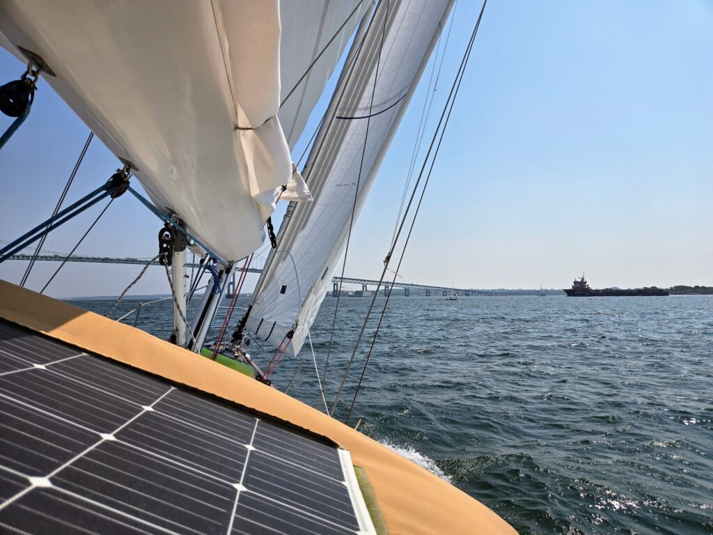 close hauled in newport