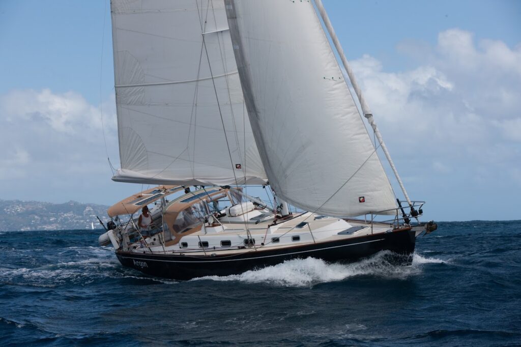 sailing to bequia