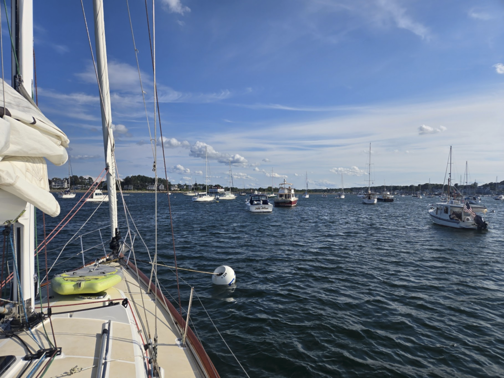 moored in Scituate