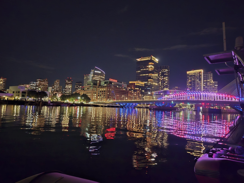 boston at night